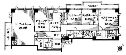 ティアラ島津山[401]