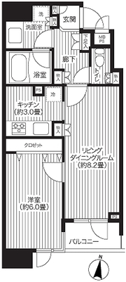 ランドステージ白金高輪[305]