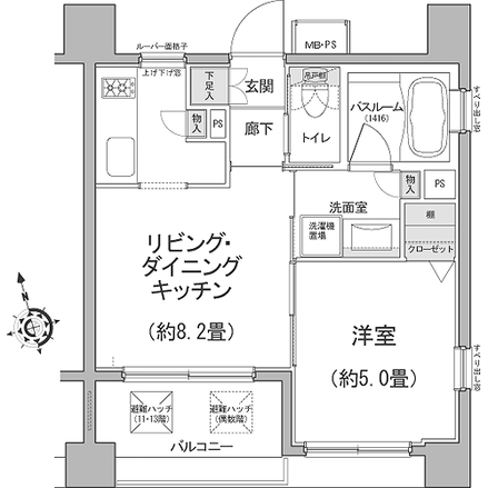 フォレシティ麻布十番弐番館[1303]